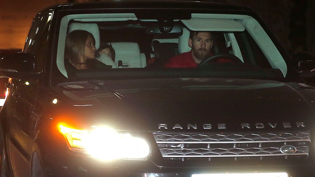 Leo Messi y Antonella Roccuzzo fueron a la fiesta con Thiago y Mateo