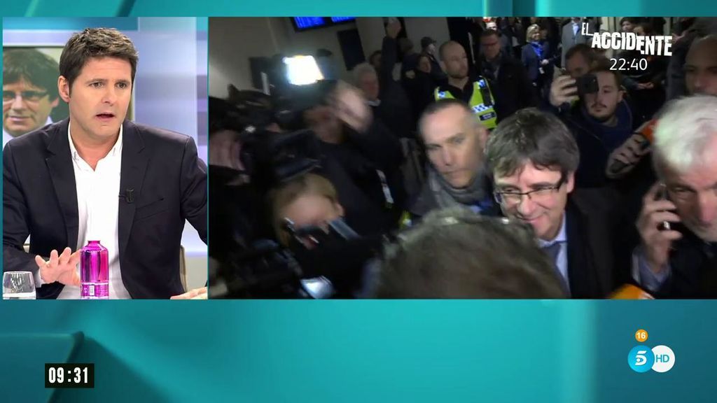Cintora: "Hay cosas que dice Puigdemont con las que coincido, pero no es un ningún ejemplo de democracia"