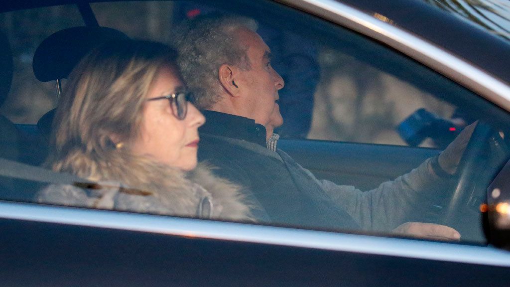 Los bisabuelos paternos de Milán acudieron en coche