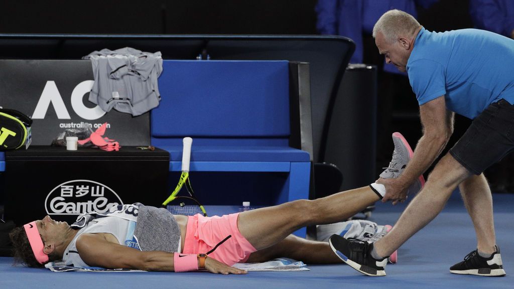 Nadal se lesiona y cae eliminado del Open de Australia