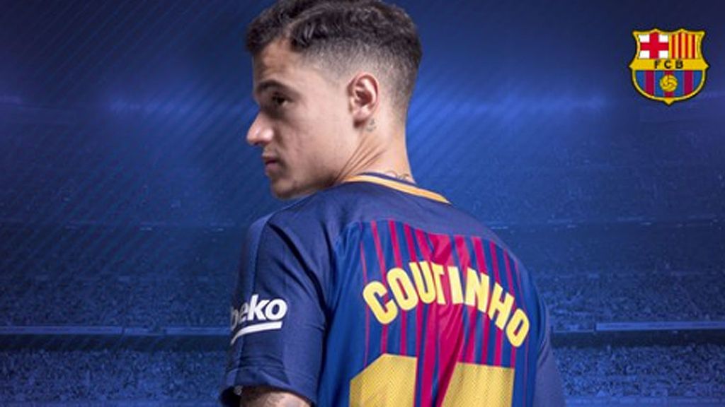 Philippe Coutinho hereda el dorsal '14' de Javier Mascherano