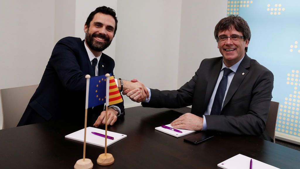 Puigdemont y Torrent se reúnen en Bruselas pero no en la sede del Govern