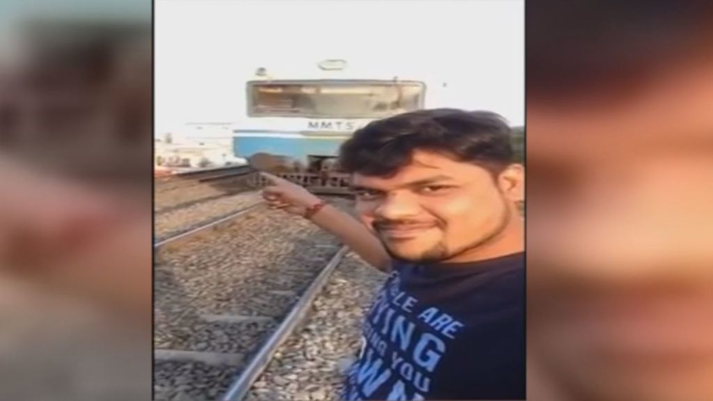 Arrollado por un tren al hacerse un 'vídeo selfi'