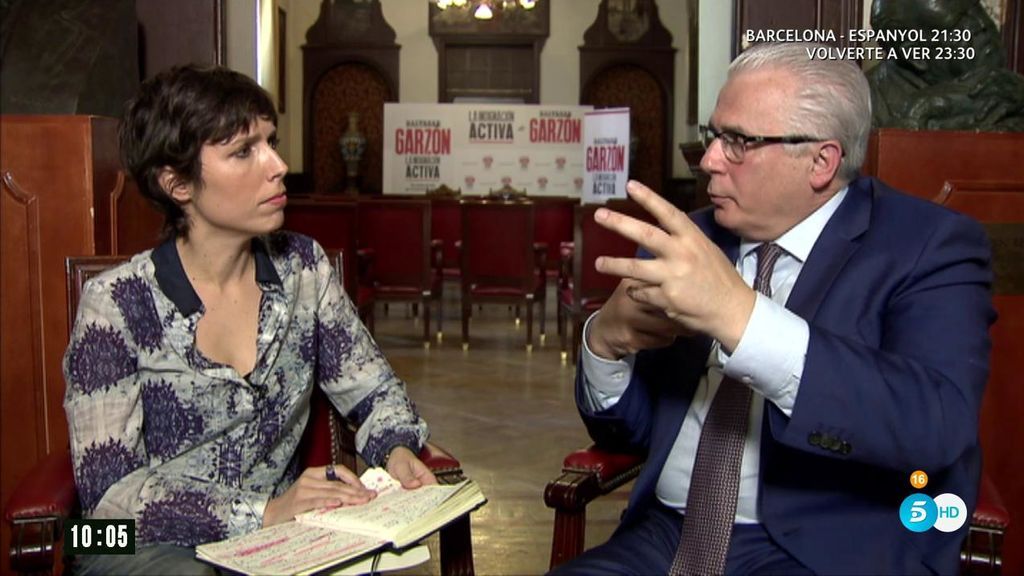 'El Personaje': Marta Nebot entrevista a Baltasar Garzón