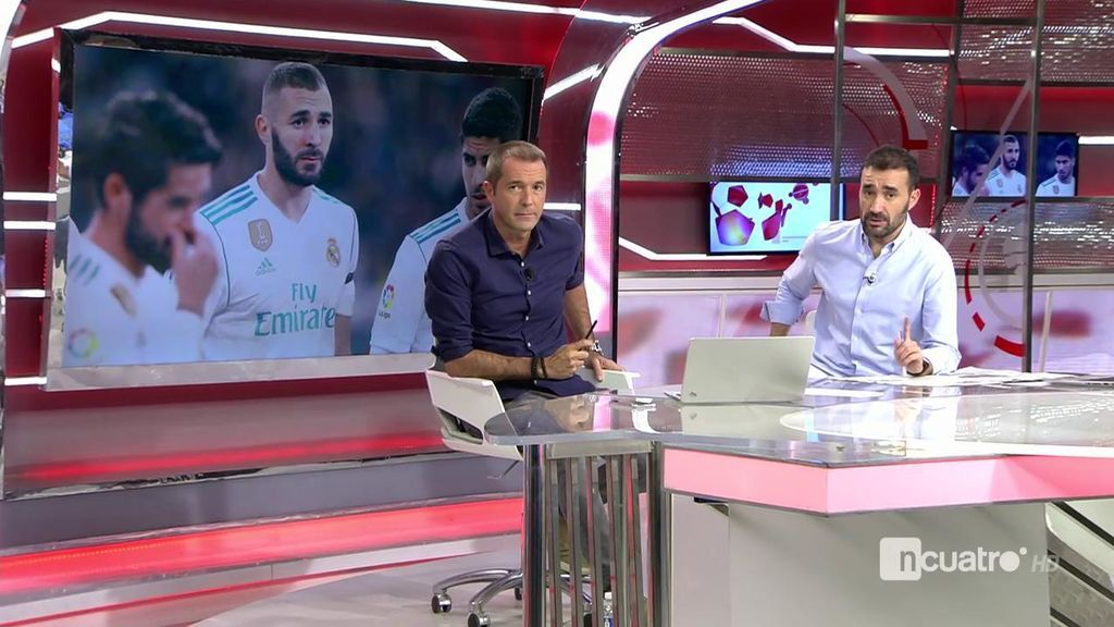 Isco sí saludó a Borja Mayoral desde lejos pero no a Zidane en su cambio