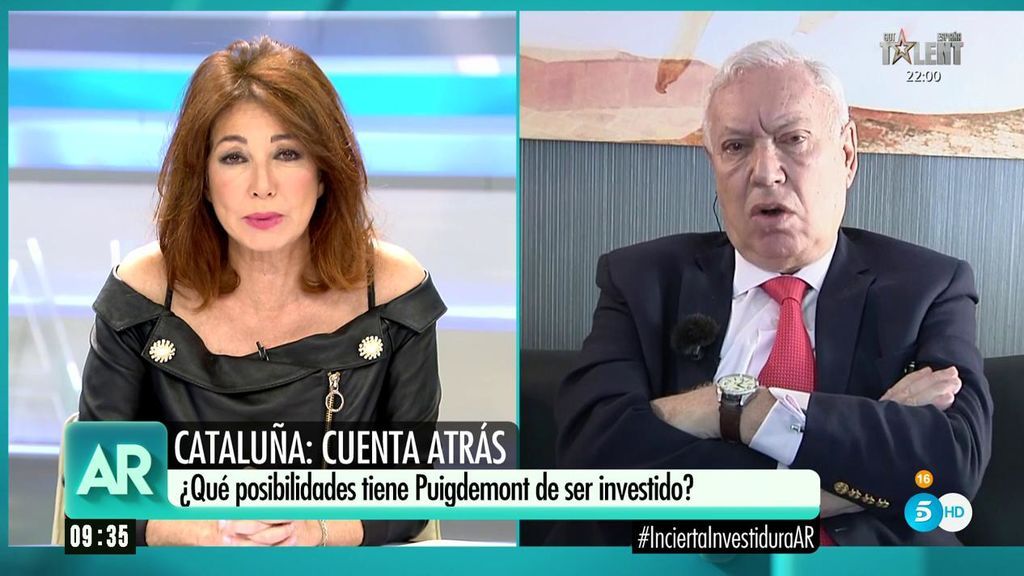 Entrevista completa del exministro Margallo en ‘AR’: “La candidatura de Puigdemont es un disparate”