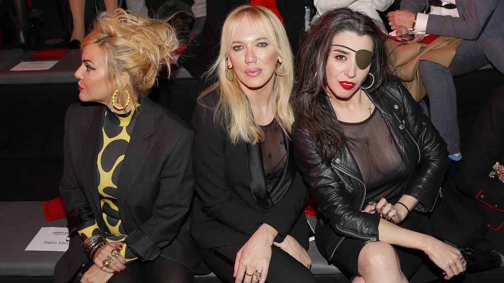 Marta Vaquerizo, Topacio Fresh y Sylvia Superstar vieron a Mario desfilar