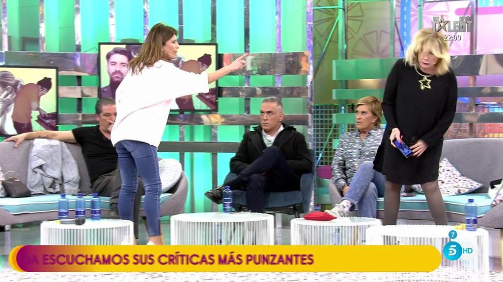 Gema López se mosquea con Mila Ximénez: "Yo no voy de coleguita de Gustavo y luego vengo  y lanzo la pista"