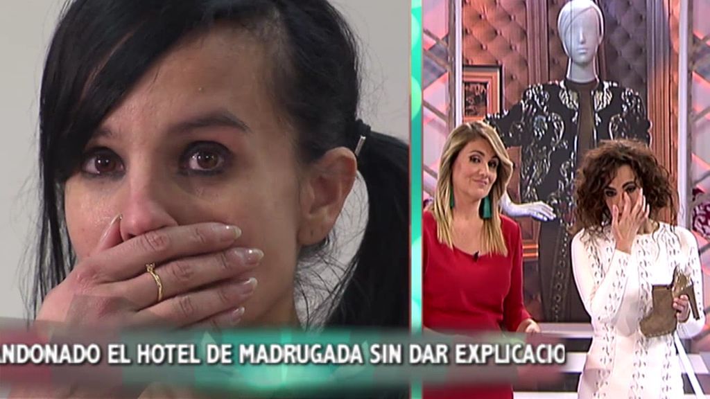 Por primera vez una candidata "hace una espantada" y Cristina Rodríguez llora de impotencia