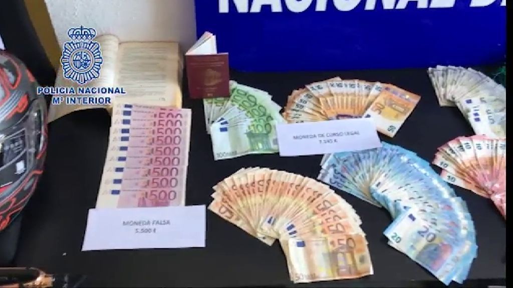 Cae una organización que introducía en España billetes falsos de 500 euros
