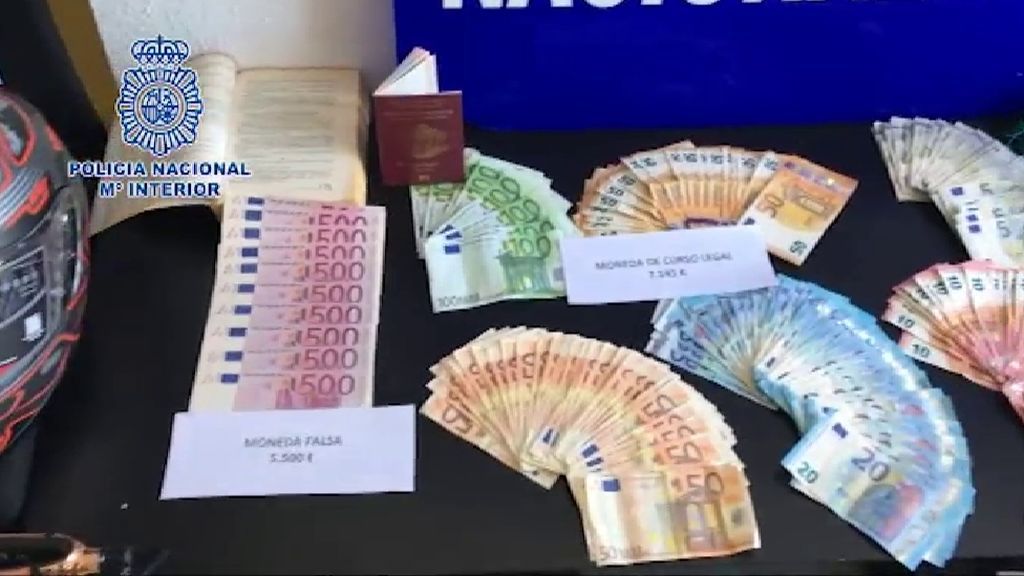 Cae una organización que introducía en España billetes falsos de 500 euros