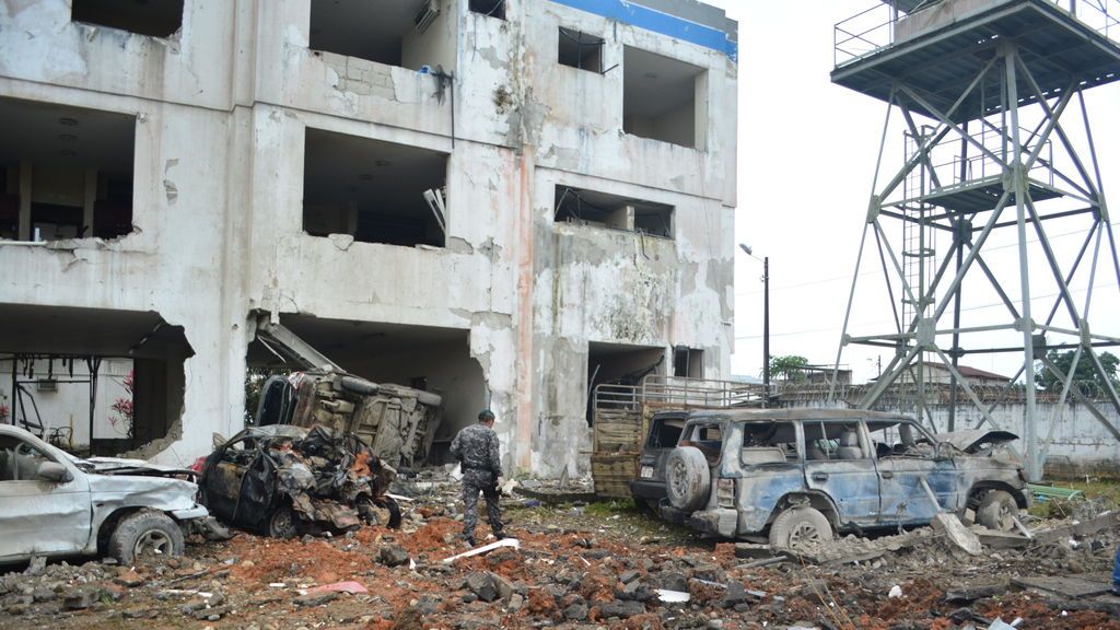 Un coche bomba causa al menos 28 heridos en Ecuador