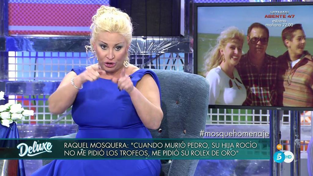 Raquel Mosquera explota: "Pedro no hubiera ido a la boda de su hija sin sus nietos"