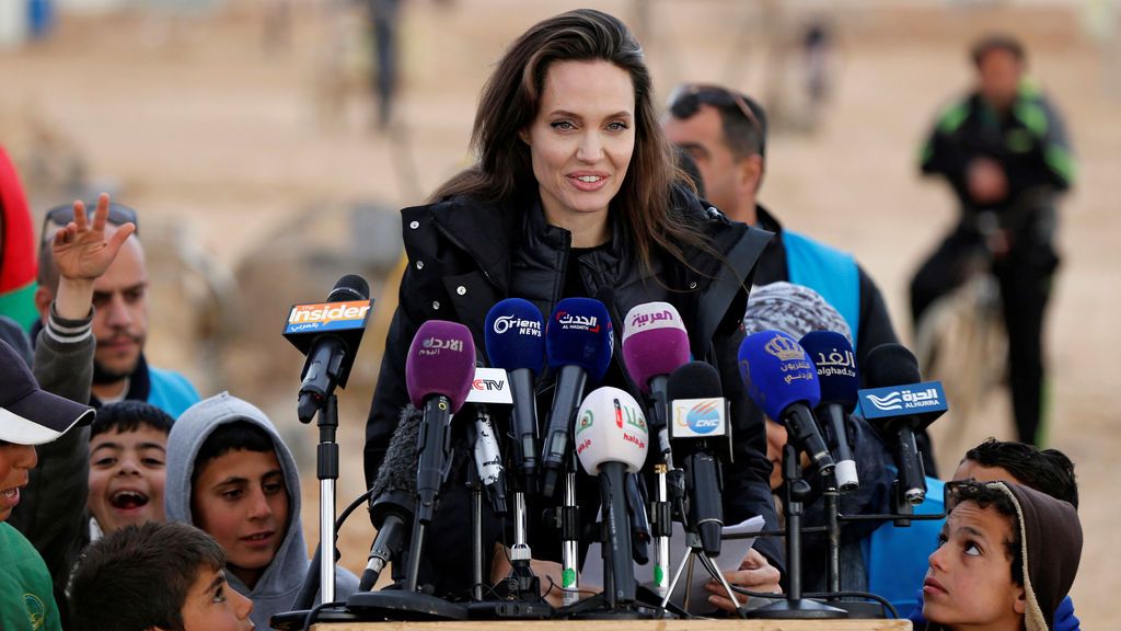 Angelina Jolie apela a la ONU para acabar con la guerra en Siria
