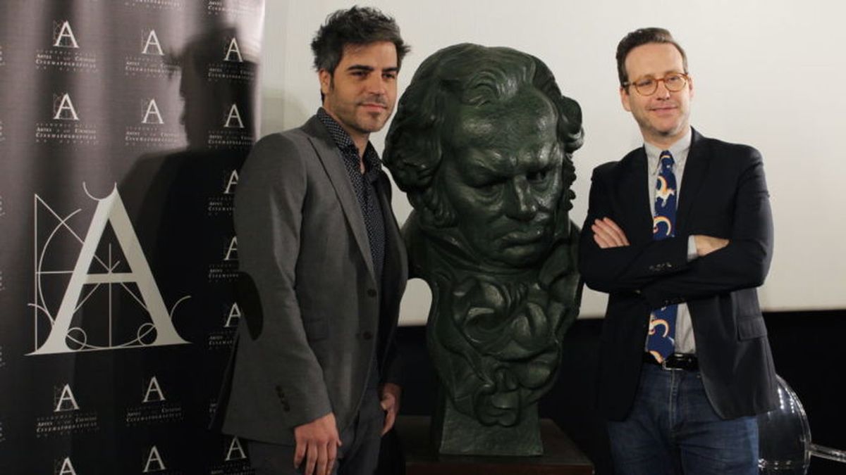 Ernesto Sevilla y Joaquín Reyes, presentadores de los Goya 2018.