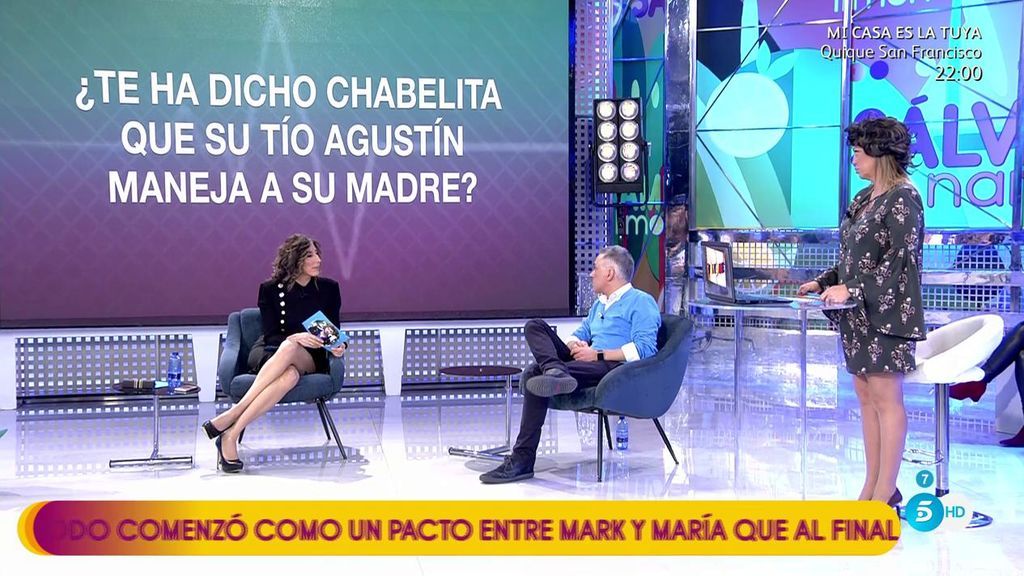 Chabelita piensa que su tío Agustín maneja a su madre, según Alejandro Albalá