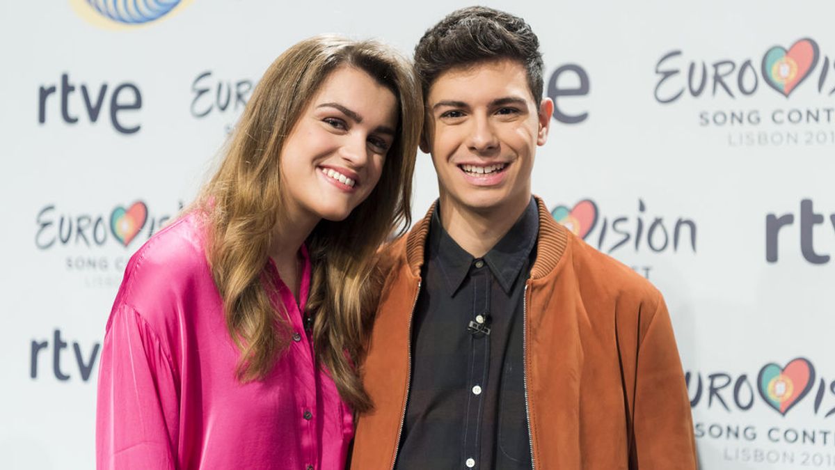 Amaia y Alfred, representantes de RTVE en Eurovisión 2018.