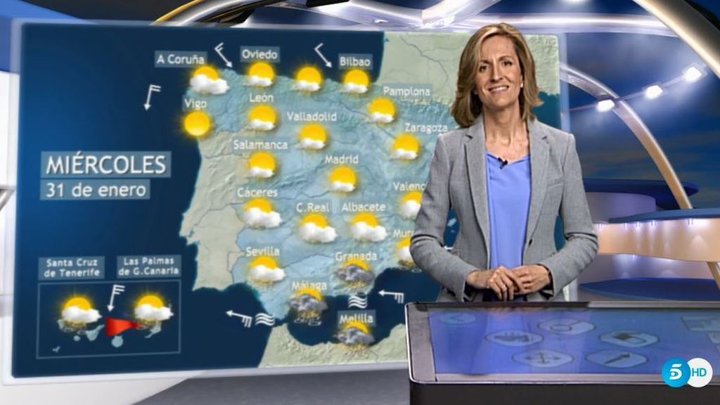 Tormentas, nieve y viento en  Andalucía y Canarias: ¿cuándo se irá el mal tiempo?