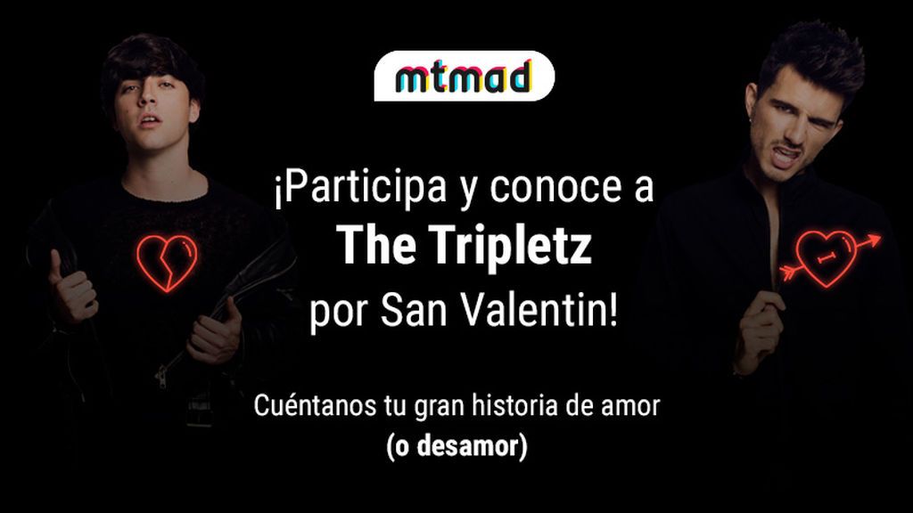 ¿Quieres celebrar tu amor este San Valentín con The Tripletz? ¡Participa!
