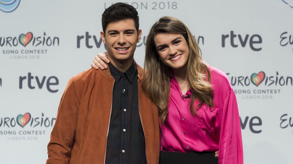 Alfred y Amaia, representantes de RTVE en Eurovisión 2018.
