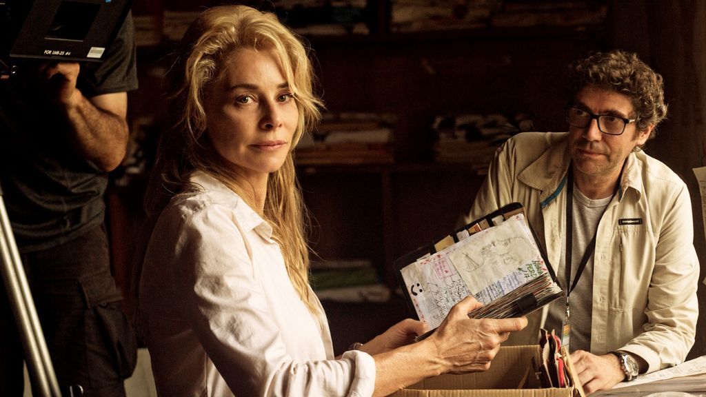 Belén Rueda y Norberto López Amado, protagonista y director de 'El cuaderno de Sara', respectivamente.