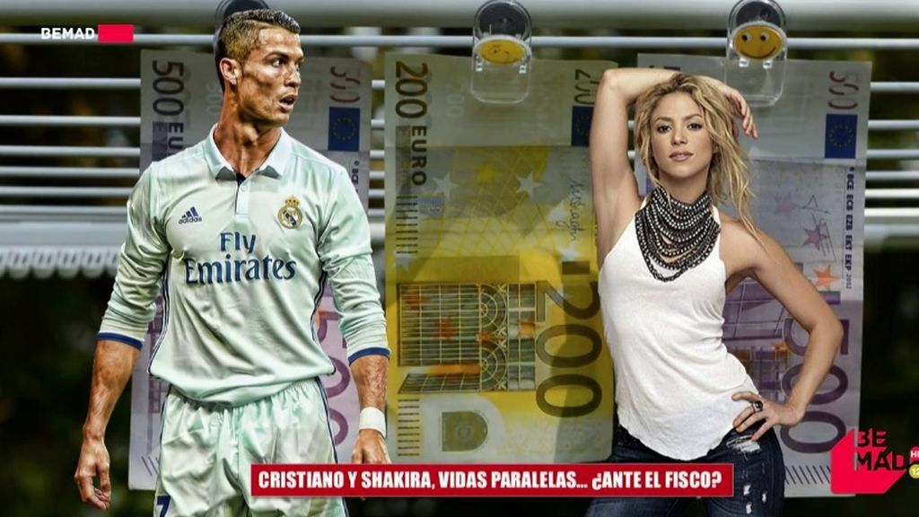 Cristiano y Shakira unidos... por sus presuntos problemas fiscales