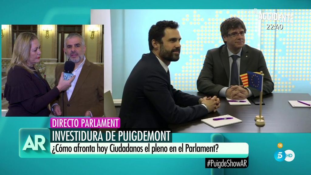 Carlos Carrizosa: "No creo que aparezca Puigdemont, pero algún circo van a montar"
