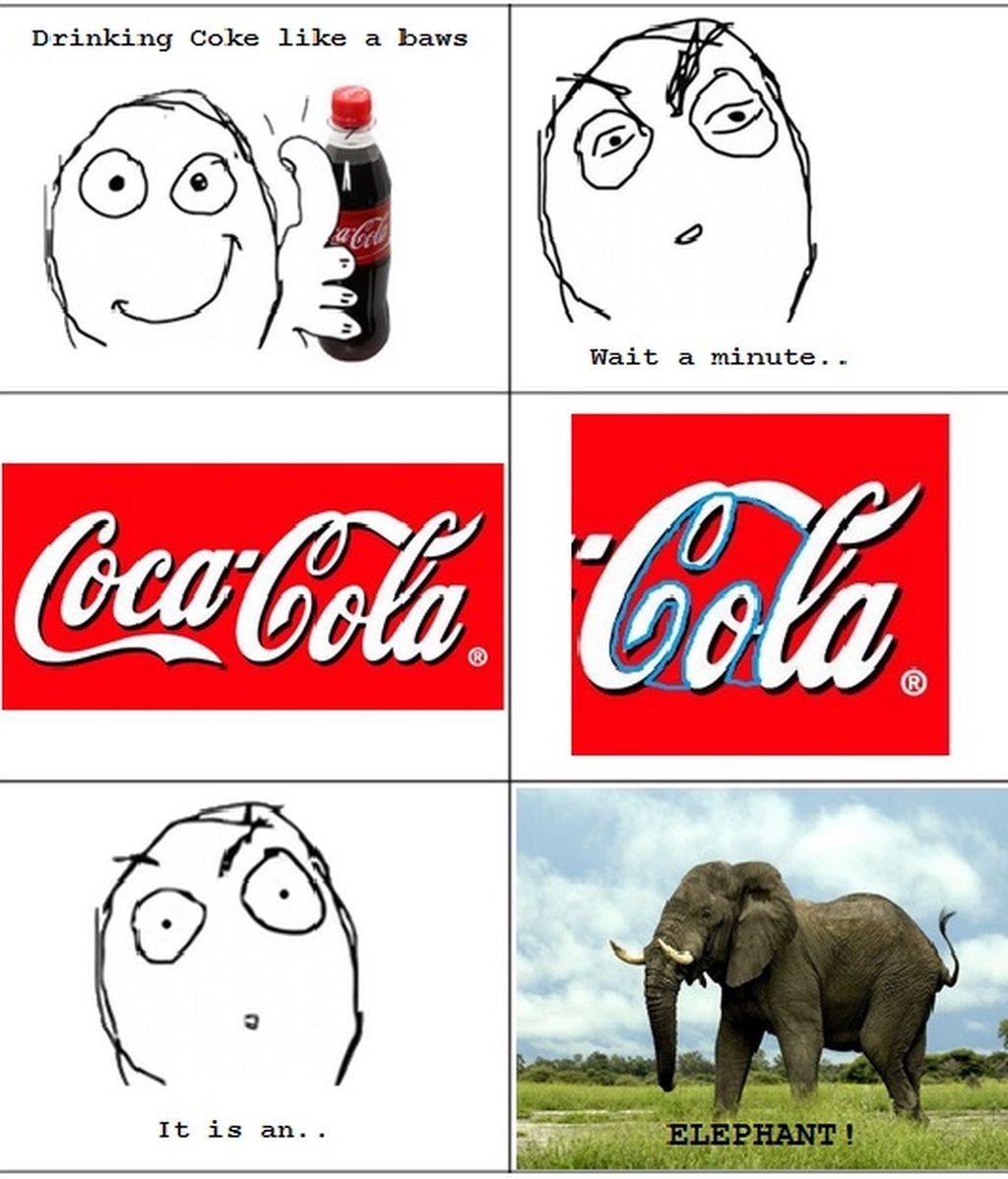 The Hidden Message In Coca-Cola Logo Is An Elephant