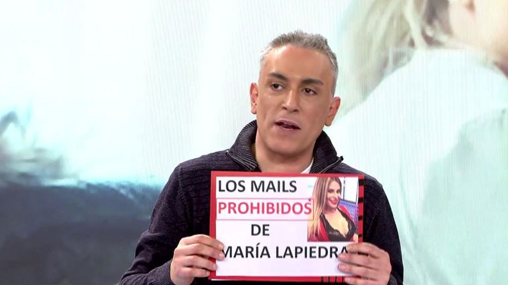 Gustavo González lee los polémicos mails de María Lapiedra: "Siento pena"