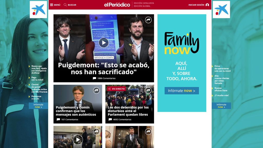 La exclusiva de 'AR' con los mensajes de Puigdemont, portada de los principales diarios