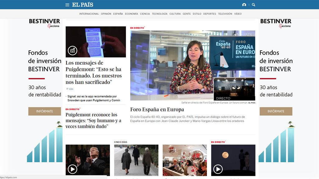 La exclusiva de 'AR' con los mensajes de Puigdemont, portada de los principales diarios