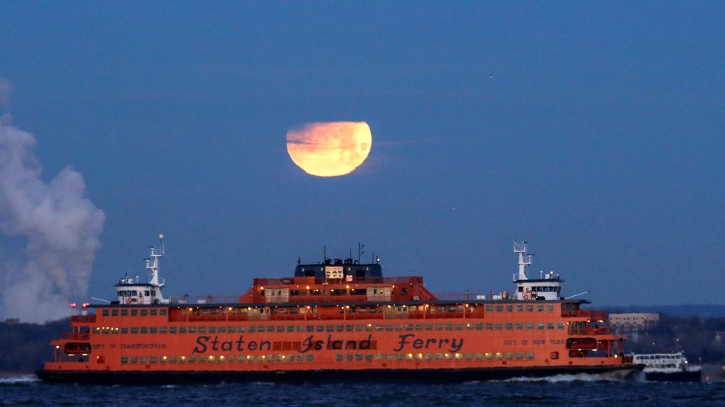 Imagen tomada desde Nueva York (EE UU)