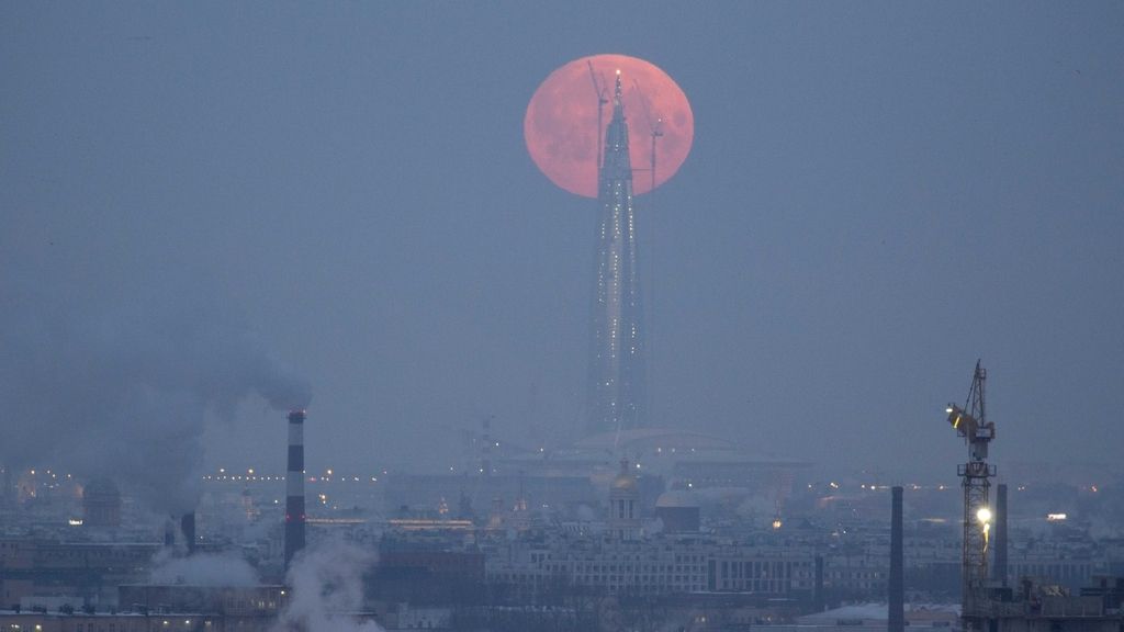 Imagen tomada desde Rusia