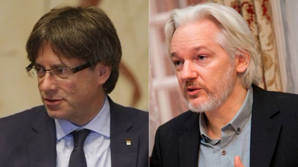 Puigdemont y Assange, en la lista de Time de los fugitivos geopolíticos más buscados del año