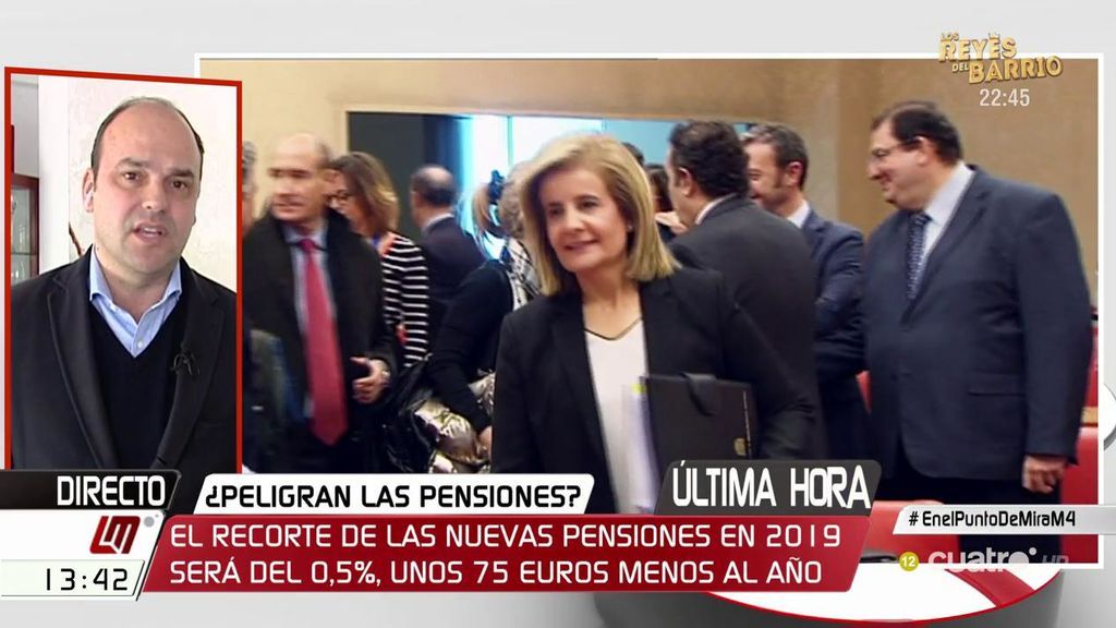José Carlos Díez: "Los pensionistas serán un 15% más pobres con Rajoy de lo que lo eran con Zapatero"