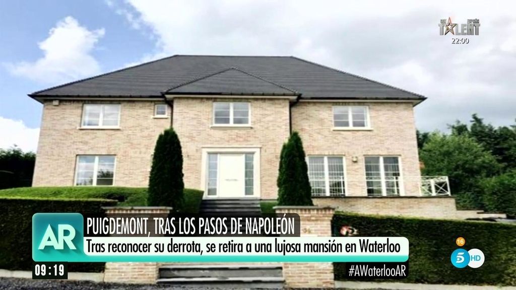 'AR' localiza la nueva casa de Puigdemont, en Waterloo