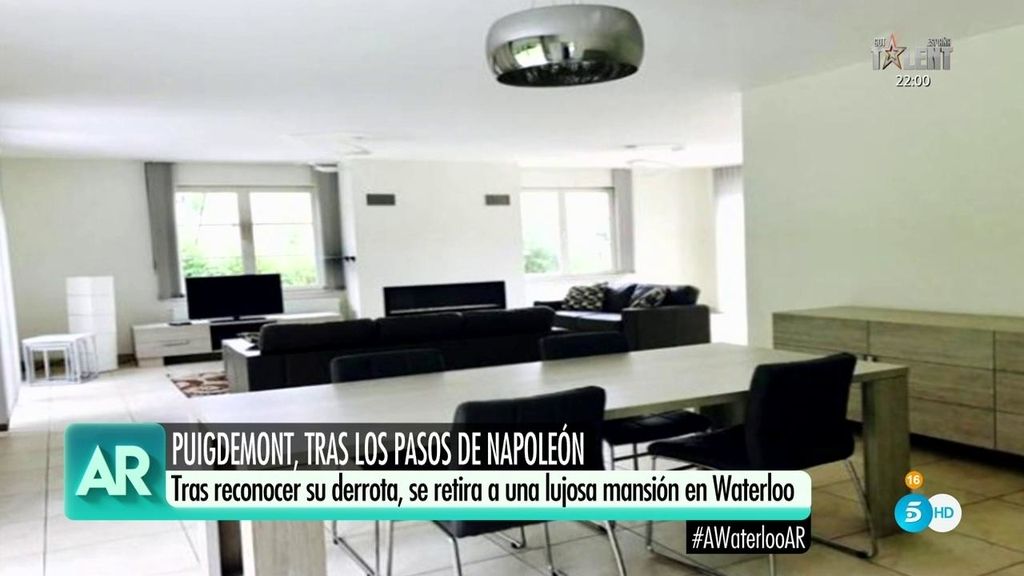 El interior de la nueva casa de Puigdemont en Waterloo, foto a foto