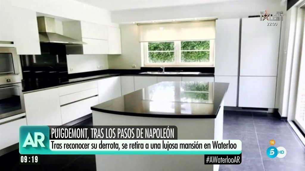 El interior de la nueva casa de Puigdemont en Waterloo, foto a foto