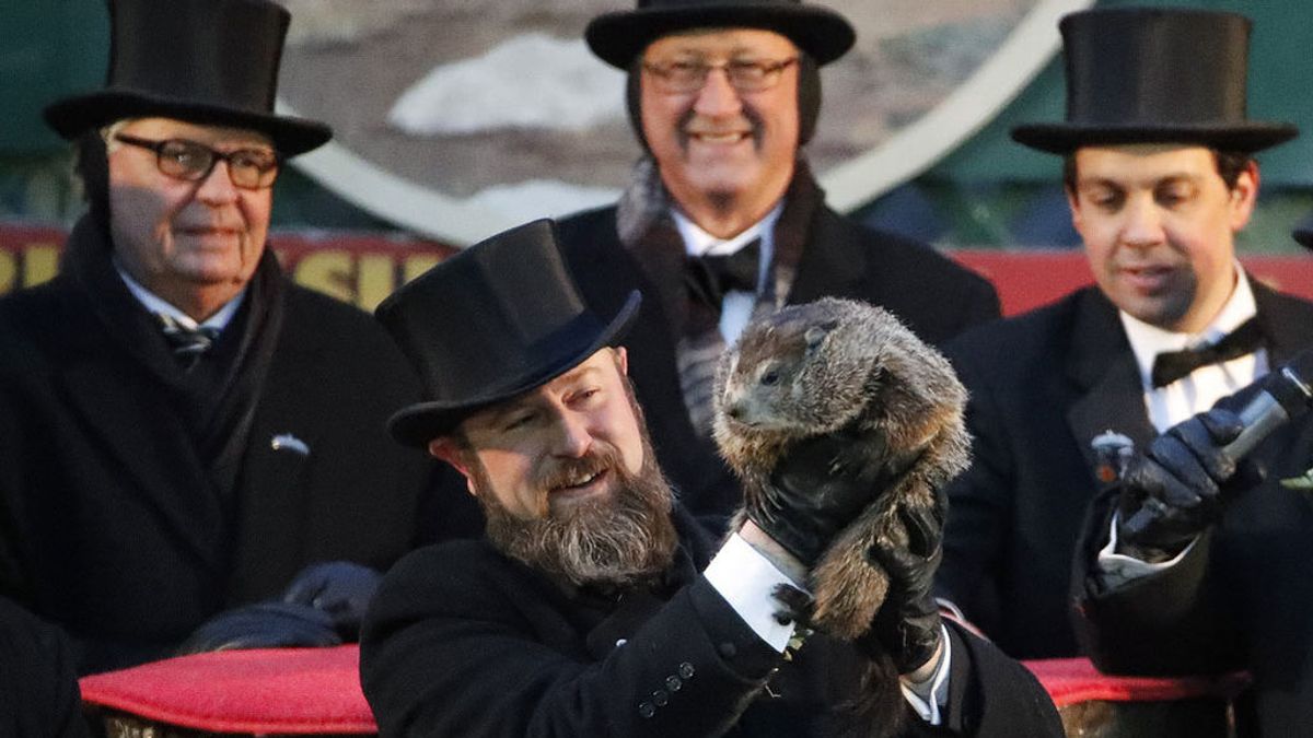 La marmota Phil ha hablado: según su pronóstico, habrá seis semanas más de frío