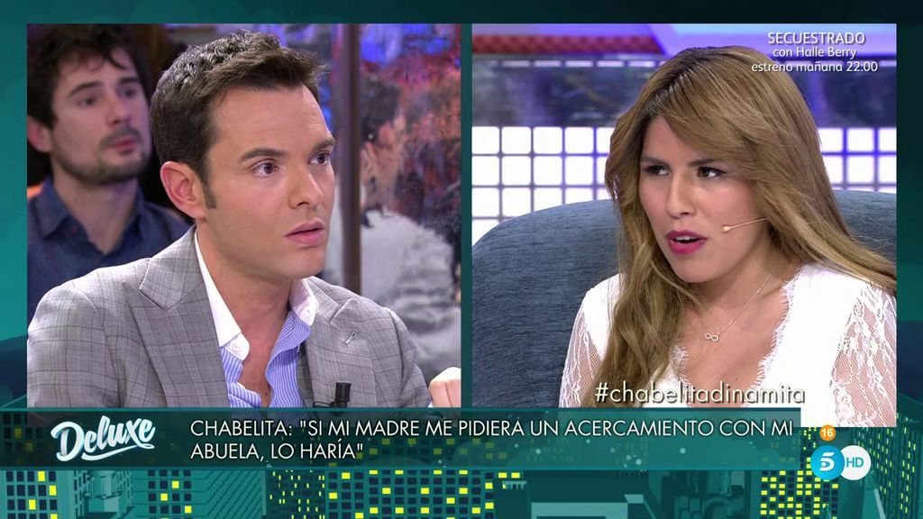 Chabelita habla claro: "No me he acercado a mi abuela ni a mi tío porque no me han tratado igual que a mi hermano"
