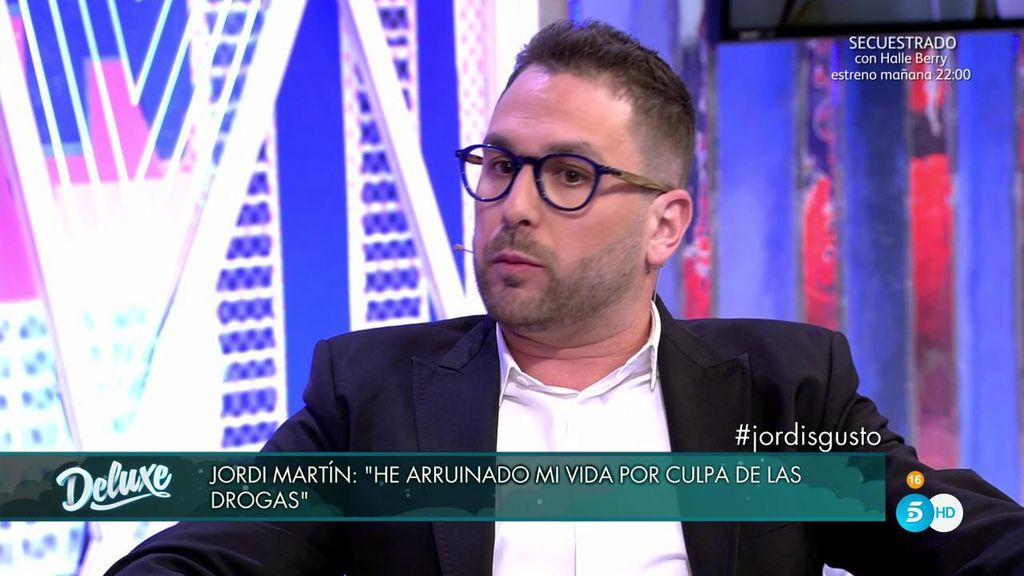 Jordi Martín confiesa que estuvo enganchado a las drogas: "Consumía 4 gramos diarios"
