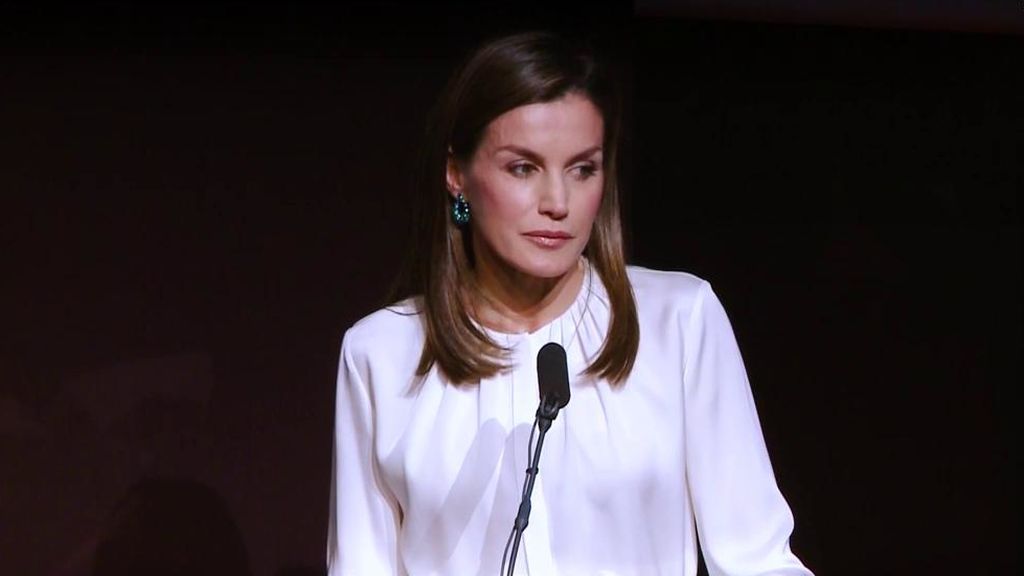 La Reina Letizia se emociona: "Una persona a la que quiero ha sido diagnosticada de cáncer"