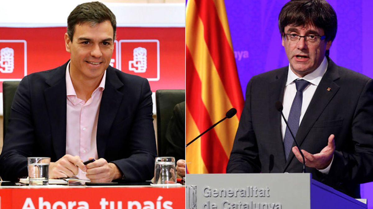 Puigdemont: "Querido Pedro, si quieres hablar de prófugo habla como mínimo con tu señor Mariano Rajoy"
