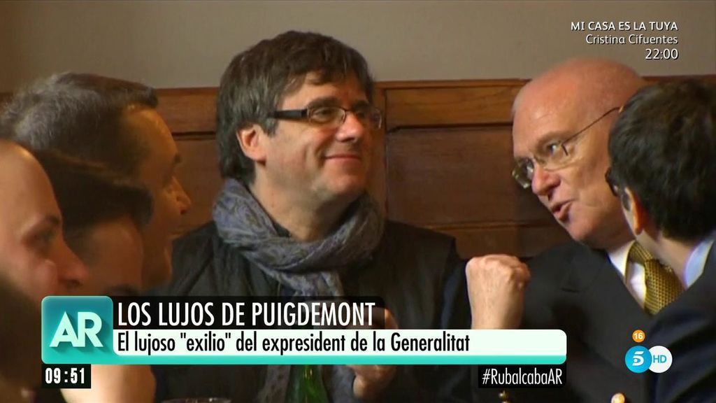 El lujoso ‘exilio’ de Puigdemont: ¿Cuánto tiempo podrá mantener este nivel de vida?