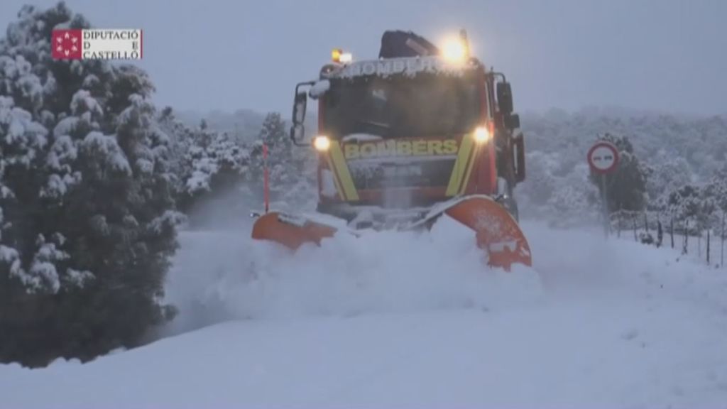 El este peninsular, protagonista también en una jornada marcada por las nevada