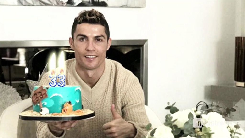 Cristiano, fiesta de ‘cumple’ en casa pero con entrenamiento antes en el gimnasio