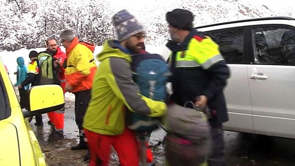 Evacuados los 43 niños cuyo autobús se quedó atrapado por la nieve