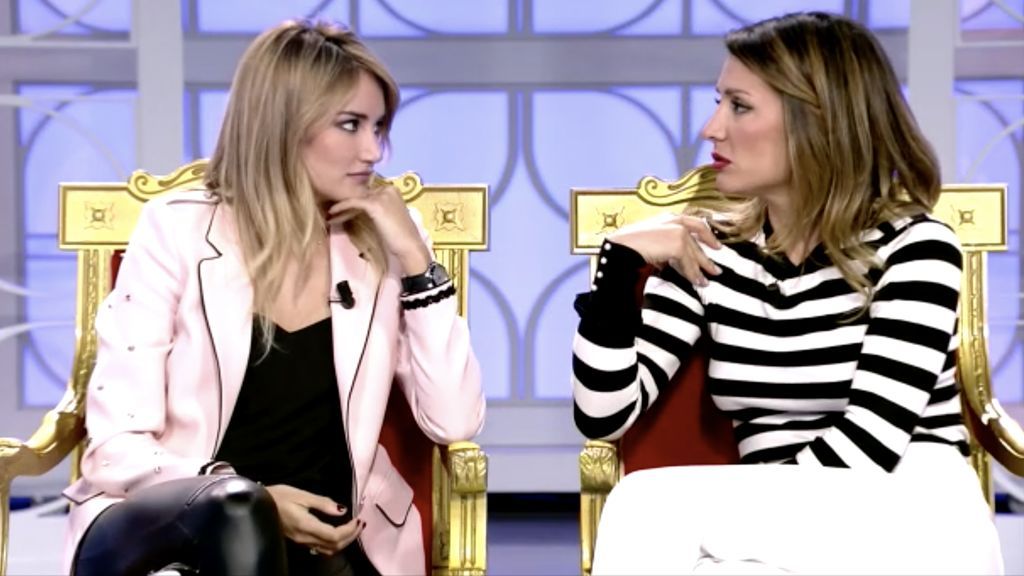 Alba Carrillo y Nagore Robles, 'opinionistas' de 'Mujeres y hombres y viceversa'.