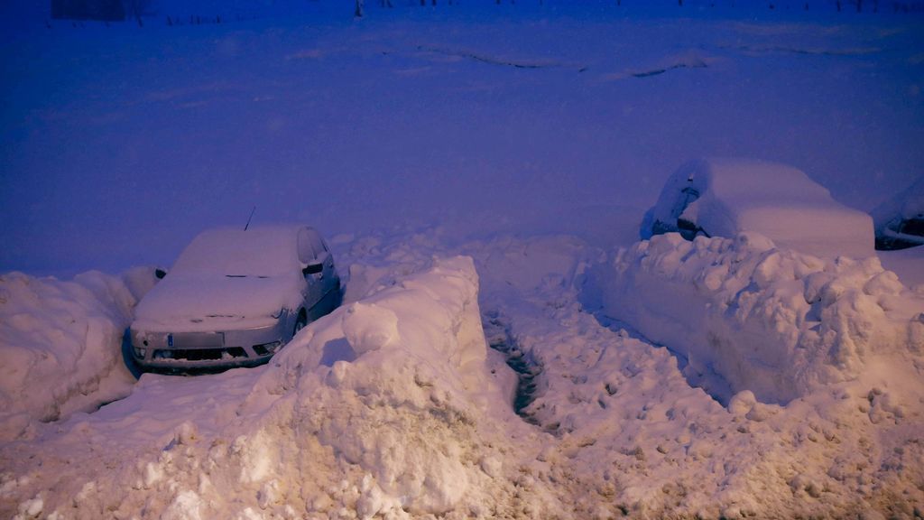 La nieve dificulta el tráfico en el norte peninsular