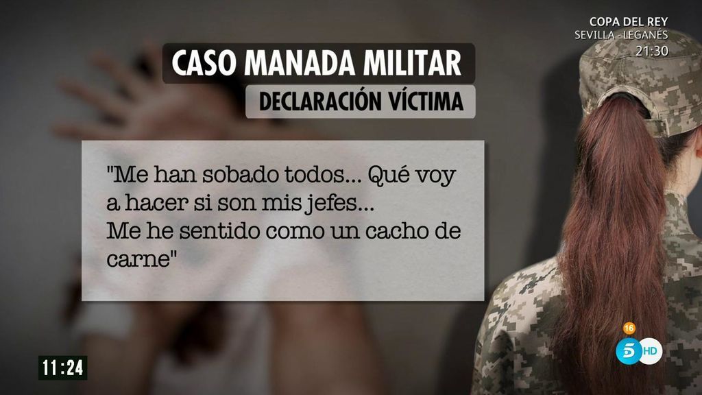 Un compañero de la presunta víctima de la ’Manada Militar’: “La próxima vez, vigila tu vaso”